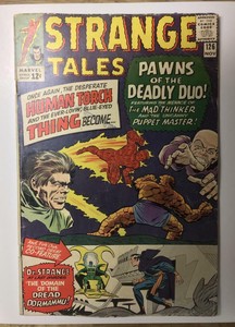 Strange-Tales-126-Silver-Age-Marvel-Comic-Book-1st-Dormammu-GD-VG
