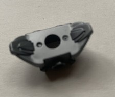 lego Minifigure Armor Shoulder Pads with Front Stud 2 Back Studs 11097 Silver