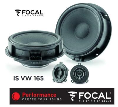 Focal IS VW 165 Speakers 16.5 Cm Combo Compatible With Skoda Yeti 2009 - 2017