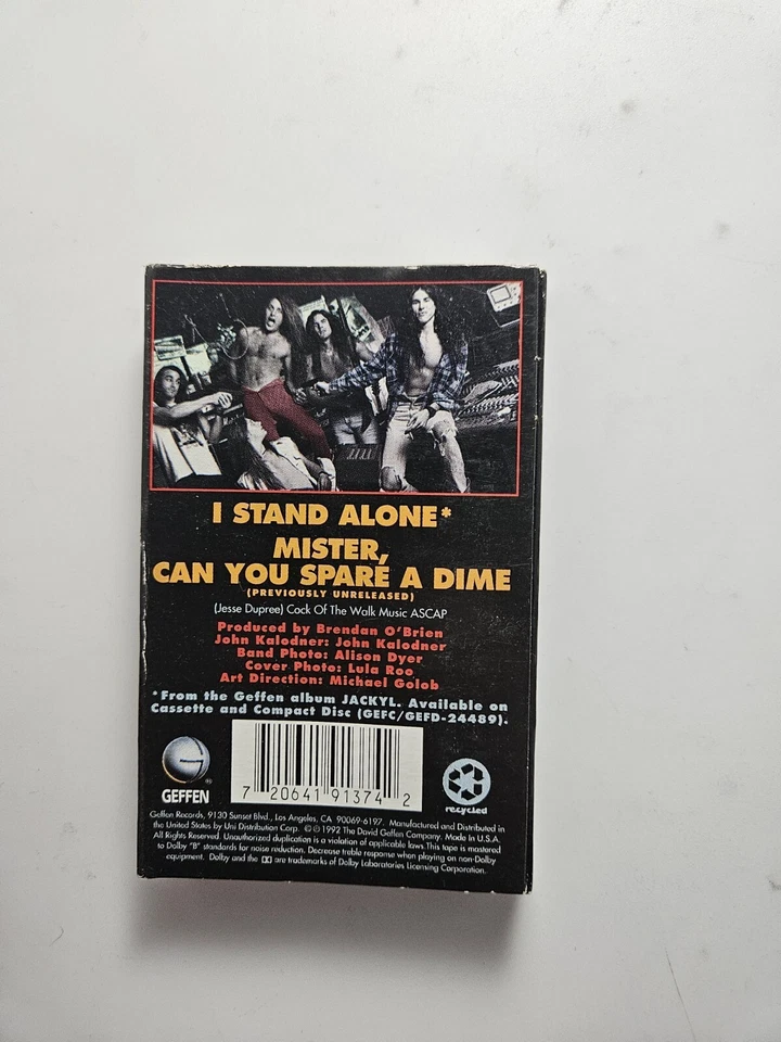 Jackyl I Stand Alone Cassette Single - Image 3 of 4