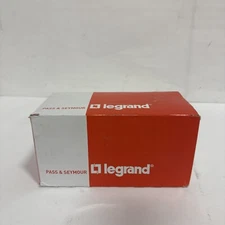 Legrand PS20AC1W White 1 pole Switch 20A 120/277V Chem Res Grade BOX OF 10