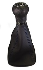 SCHALTKNAUF + SCHALTSACK Mercedes A-Klasse W168 `97-04 / 5 Gang / Naht Blau SCHALTKNAUF + SCHALTSACK Mercedes A-Klasse W168 `97-04 / 5 Gang / Naht Blau