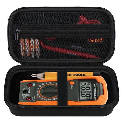 Carrying Case for Klein Tools 69149P/69355/MM300/MM400 Digital Multimeter Electr