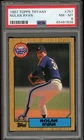1987 Topps Tiffany Nolan Ryan Houston Astros MLB PSA 8 HOF #757