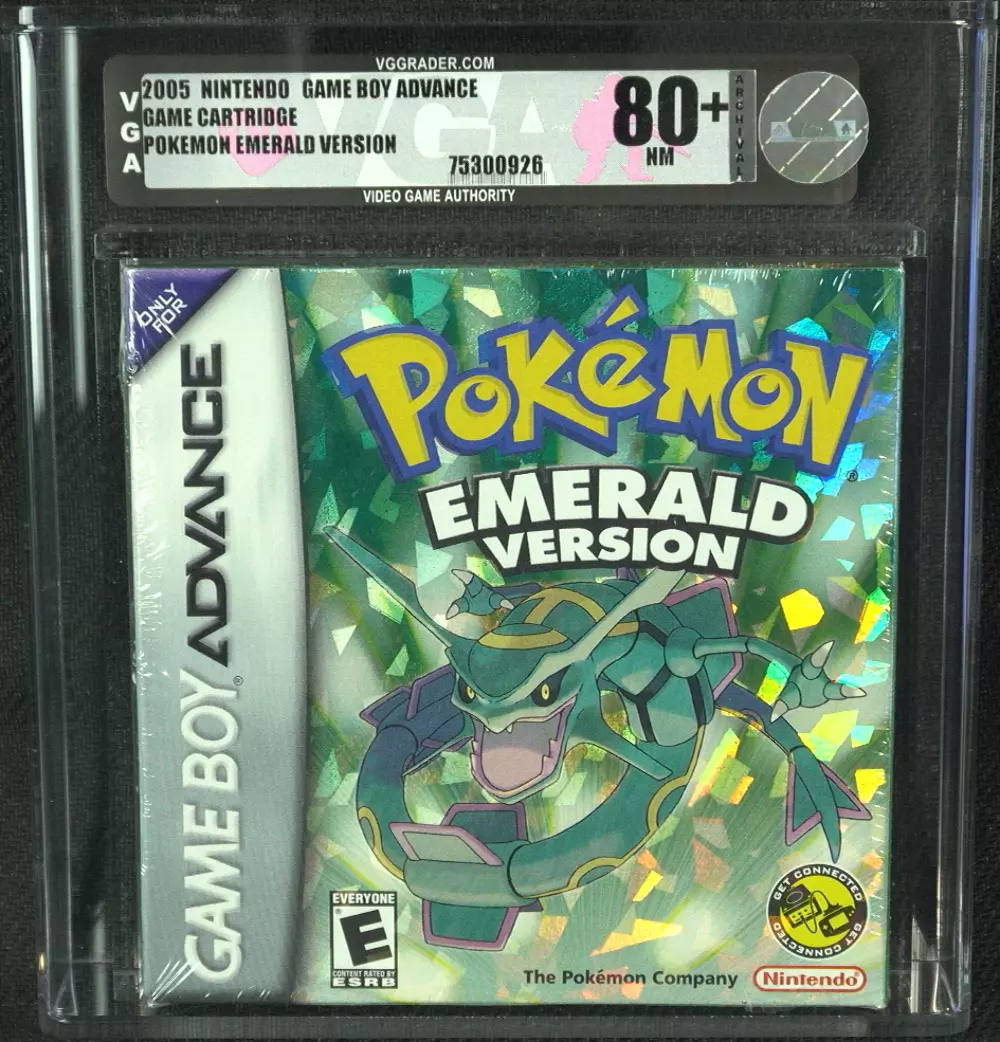 Pokemon Emerald - Gameboy Advance - VGA 80+ - NM - Brand New - Nintendo