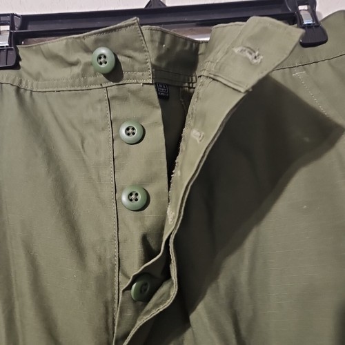 Helikon Genuine BDU Mens Combat Work Cargo Durable Military Pants Olive Green  - Picture 2 of 9