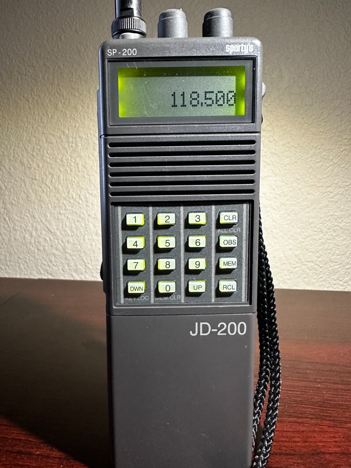 Sporty's SP200 handheld portable aviation radio transceiver guaranteed