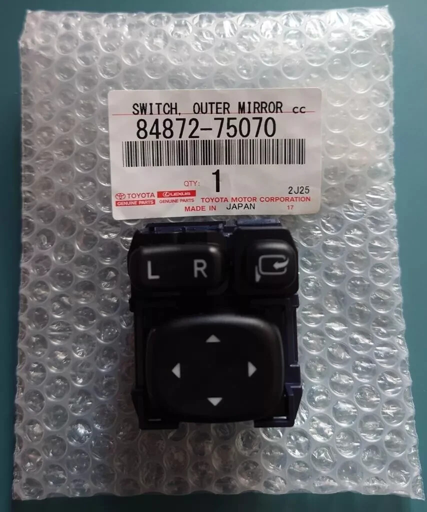 Toyota Genuine Switch Assy, Outer Mirror 84872 - 75070 | eBay