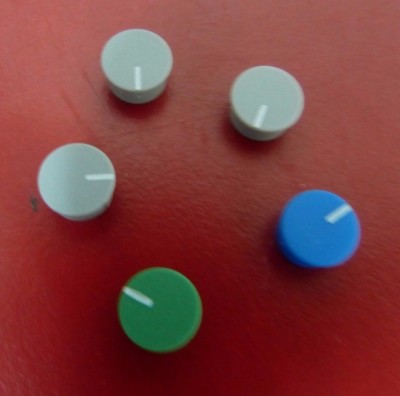 Simmons electronic drums - set of 5 caps for knobs. ONLY GREY IN STOCK!