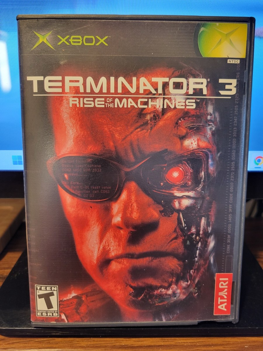 Terminator 3: Rise of the Machines (Microsoft Xbox, 2003) Complete