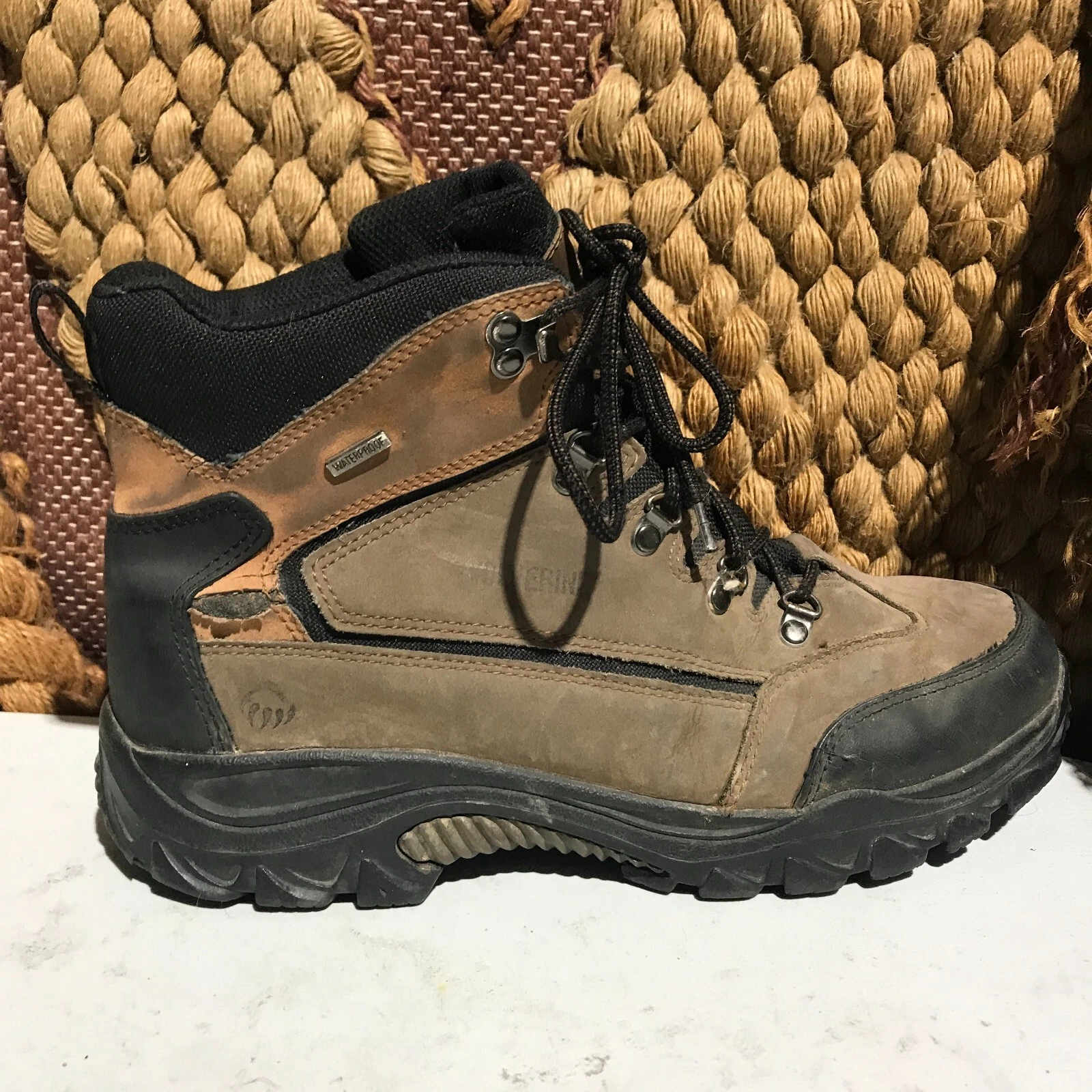 Wolverine Spencer Hiking Boots Men Size 11M - W05103 Brown Waterproof Leather