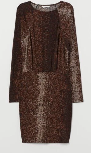 H&M Animal Print Regular Size Mini Dresses for Women