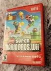 New Super Mario Bros. Wii - Nintendo Wii. No Manual. FAST SHIPPING!