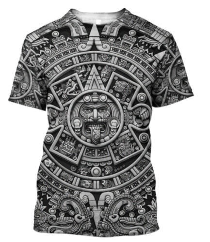 The Aztec Mexico White Summer New T-SHIRT Father Day Gift Us Size Best Price