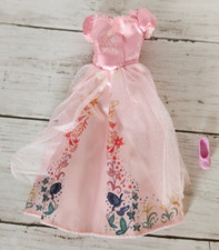 Disney Story Vestido Rosa Rapunzel Enredado ZAPATO ÚNICO Muñeca Talla