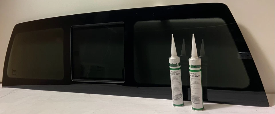 Fits 1999-2006 GMC Sierra 1500 Pickup Manual Sliding Back Glass Window 1Panel - Image 2 of 4