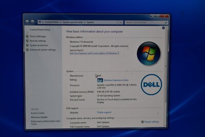 Dell Optiplex 9020 Quad Core i5-4590 3.3GHz 4GB RAM 500GB HDD
