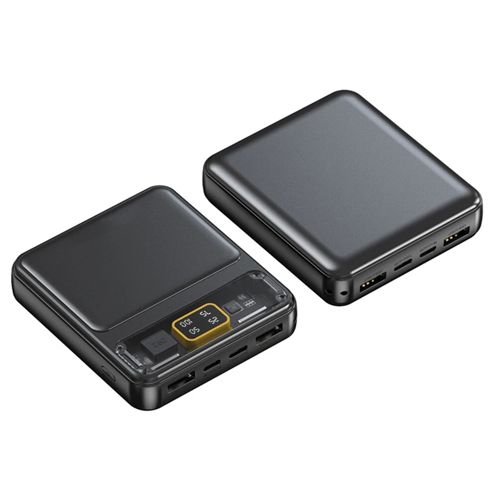 3-Slot 18650 Power Bank Case with Dual USB and LCD Display - DIY Charger Shell Kit