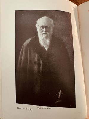 Charles Darwin Origin of Species Hardcover Illustrated 1902