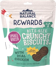 Limited Ingredient Rewards Crunchy Biscuits, Bite-Size Treats for Small-Breed Do