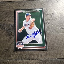 Samuel Highfill Signed IP Auto 2022 Panini USA Baseball Stars & Stripes Card #43
