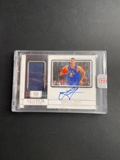 2022-23 Panini National Treasures Nikola Jokic Jersey Patch Auto Clutch Factor
