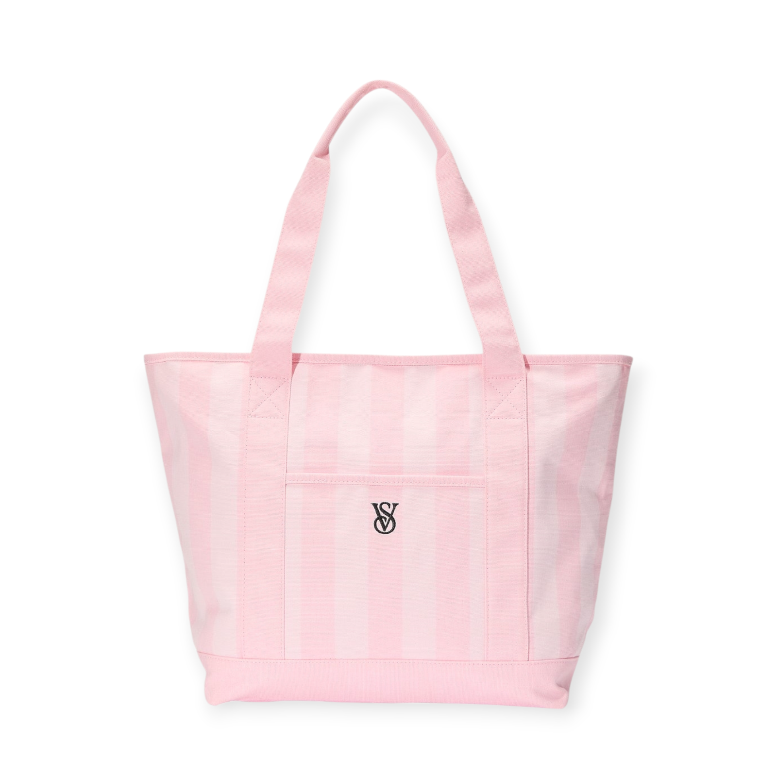 VS Signature Canvas Tote Bag in Heritage Stripe Carry-All Purse Woman's
