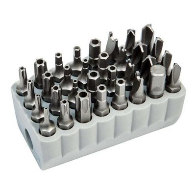 1PC Klein Tools 32525 Tamperproof Bit Set, 32 Piece
