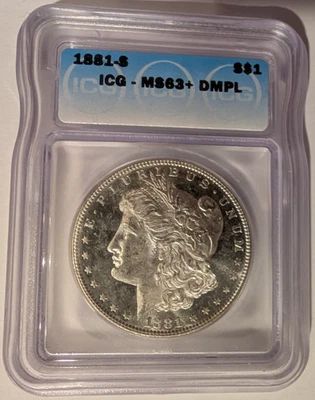 MS 63 Graded 1881 Year Morgan US Dollars (1878-1921) for sale | eBay