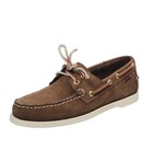 Sebago Docksides Portland Nubuk - Vela In Pelle Marrone - Uomo Scarpe