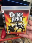 Sony Playstation 3 PS3 Guitar Hero World Tour Game CIB Complete Tested Free Ship