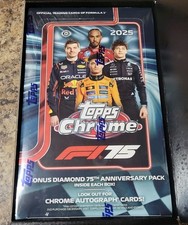 2025 TOPPS CHROME F1 FORMULA 1 HOBBY BOX SEALED (IN HAND)