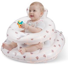 Inflatable Baby Seat for Babies 3  36 Months, Sit Me Up Floor Chair with Built...