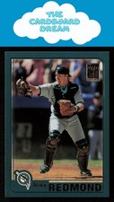 Mike Redmond 2001 Topps #14 Florida Marlins Baseball Card