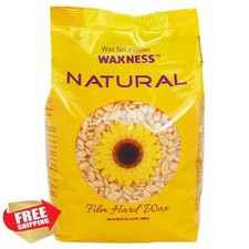 Waxness Film Hard Wax Beads Natural Stripless 2.2 lb