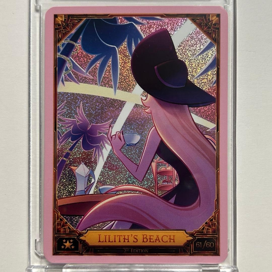 hazbin hotel trading cards Season 2 2nd edition Lilith's beach