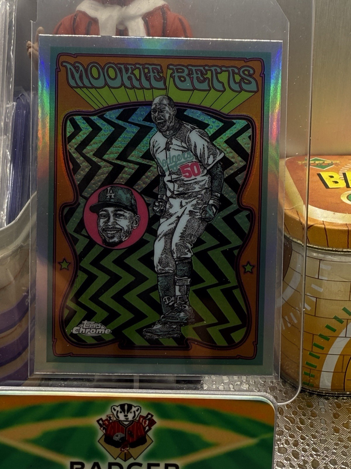 Mookie Betts 2025 Topps Chrome #UV-6 Ultra Violet All Stars CASE HIT SSP Dodgers