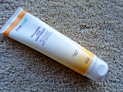 ProCure Vitamins A&D Ointment White Petrolatum Skin Protectant Diaper Rash @h6
