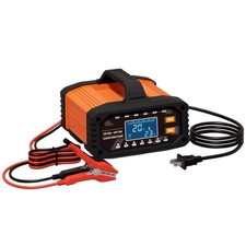 Car Battery Charger 20A 12V/24V Adjustable Current 0.5A-20A LiFePO4 Lead