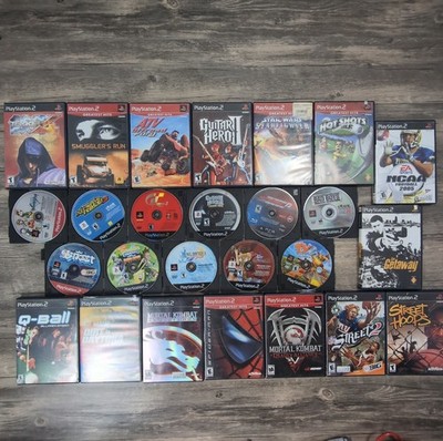26 Playstation 2 PS2 Games With Cases Various Condition Loose & Complete In Case