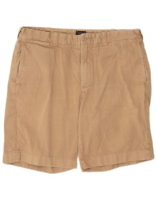 J. Crew Herren Stanton Chino Shorts W34 Large beige Baumwolle AQ05