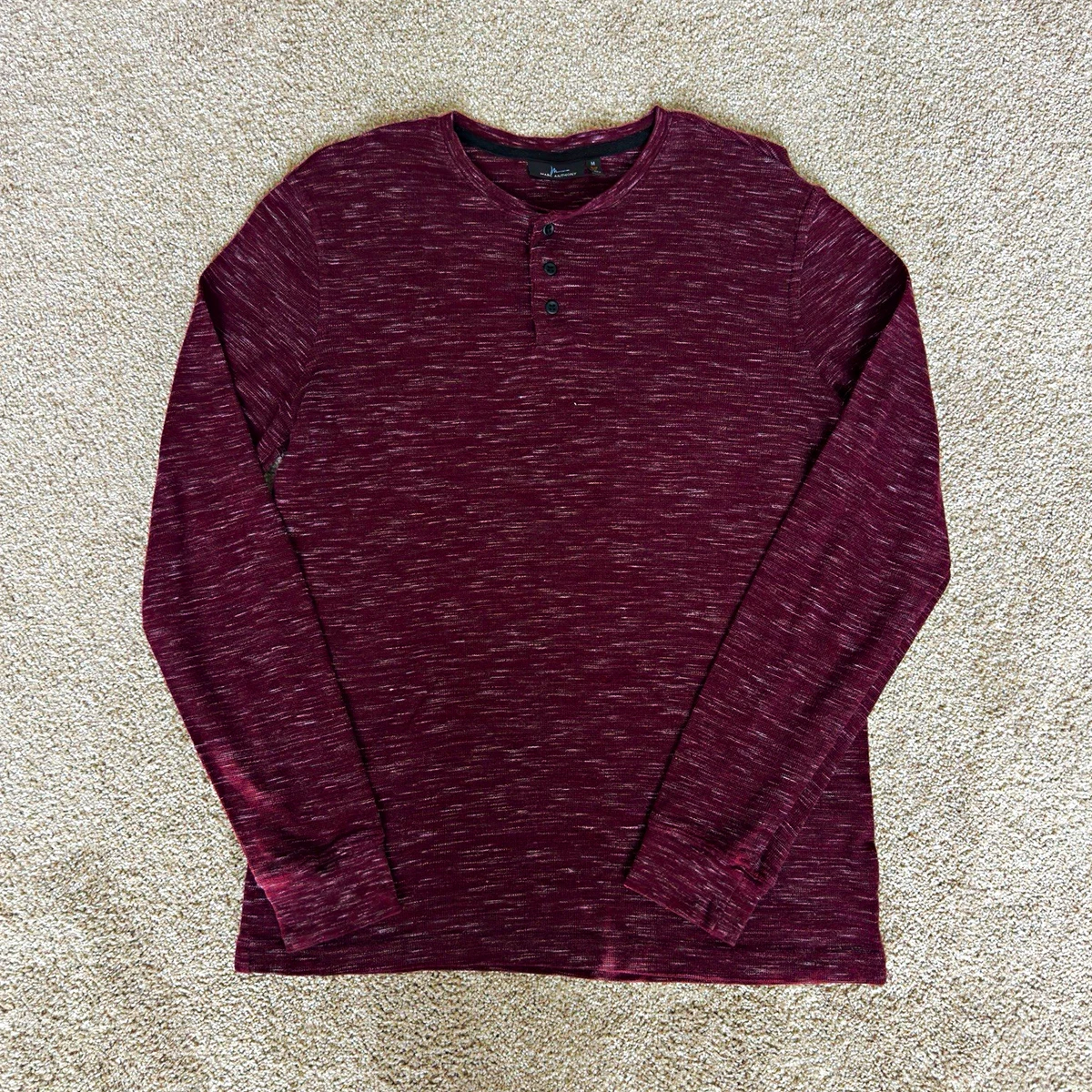 【2点】Marc Henley Neck Long Sleeve T-shirt 25+ Marc Anthony Long Sleeve T-Shirts for Men for sale | Updated