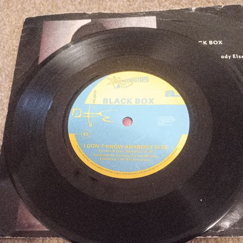 Black Box I Don't Know Anybody Else 7" Vinyl Single 1990 NEAR MINT ...