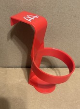 Vintage McDonald's Red Plastic Door Hanger Travel Cup/Drink Holder