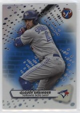 2023 Topps Pristine Blue Refractor 71/75 George Springer #188 0su2
