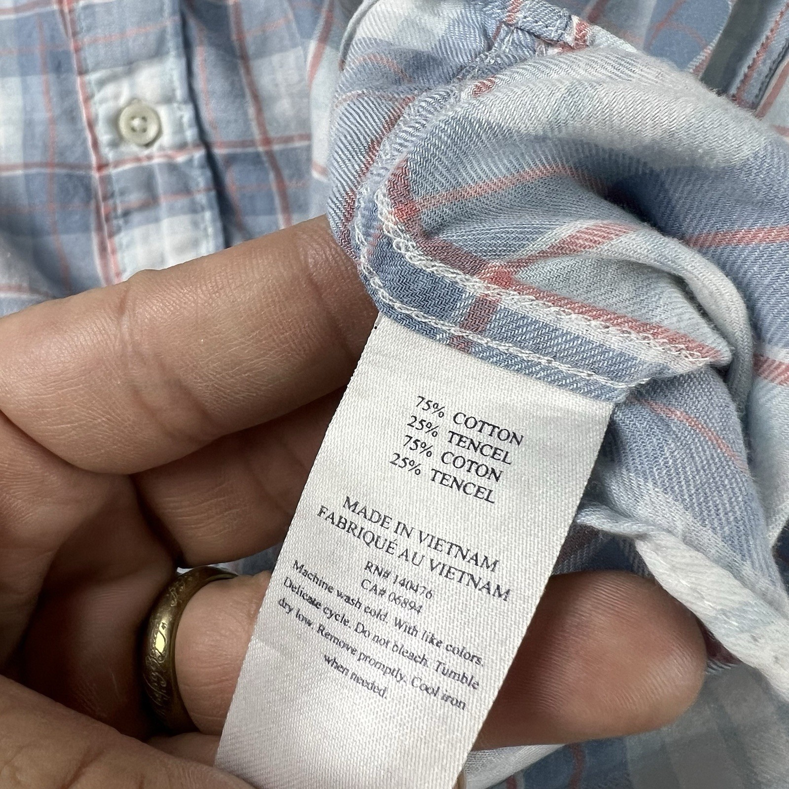 Faherty Bundle Long Sleeve Button Up Shirts Mens … - image 4