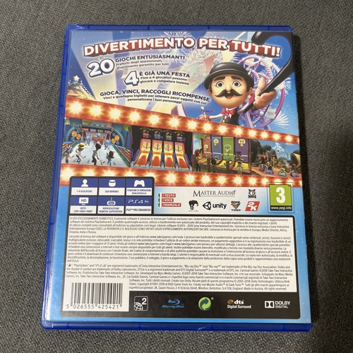 CARNIVAL GAMES PS4 PLAYSTATION 4 COMPLETO PAL ITA CONSEGNA RAPIDA OTTOMO - Foto 2 di 6