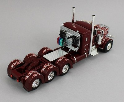 DCP 1:64 *RED & SILVER* Peterbilt 389 36