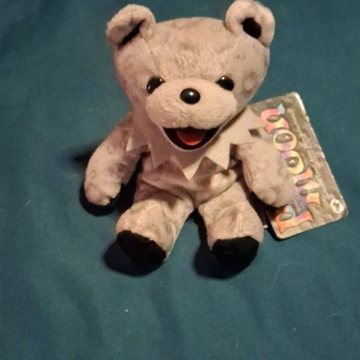 Liquid Blue Grateful Dead Bean Bear Pigpen Moon Beanbag Plush w/ Hang Tag 2000