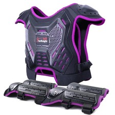 StarknightMT 3-10 Kids Dirt Bike Gear Motocross Chest Protector Adjustable
